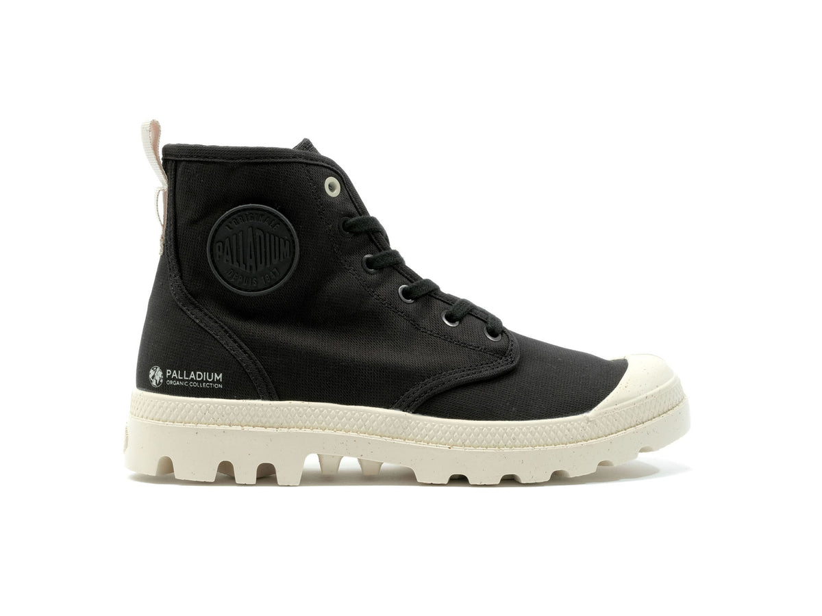 BLACK PAMPA HI ZIP ORGANIC - Palladium Discount