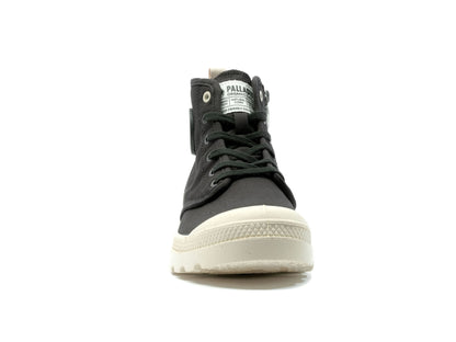 BLACK PAMPA HI ZIP ORGANIC - Palladium Discount