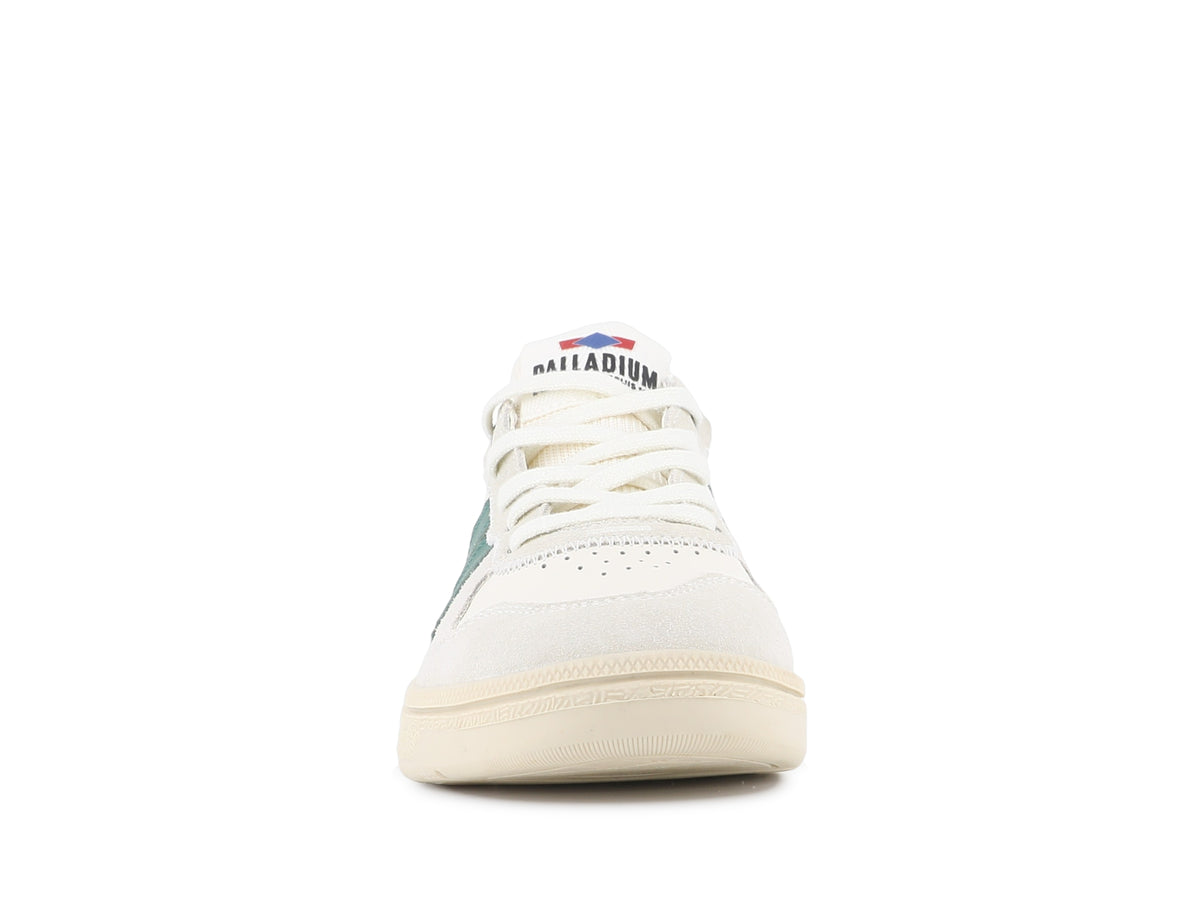 CREAM/FOLIAGE GREEN PALLACUP FLAME LTH - Palladium Everyday