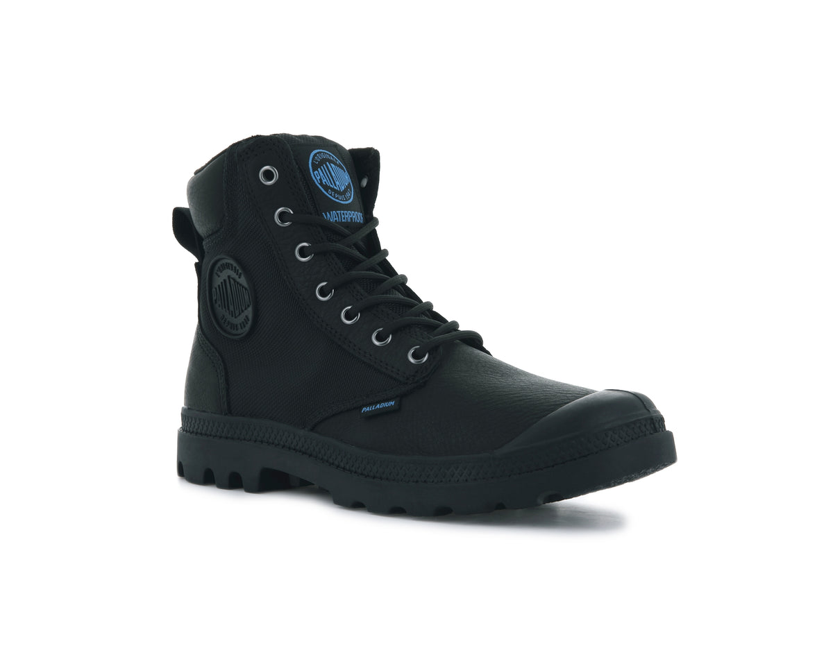 BLACK PAMPA SPORT CUFF WPN - Palladium Featured