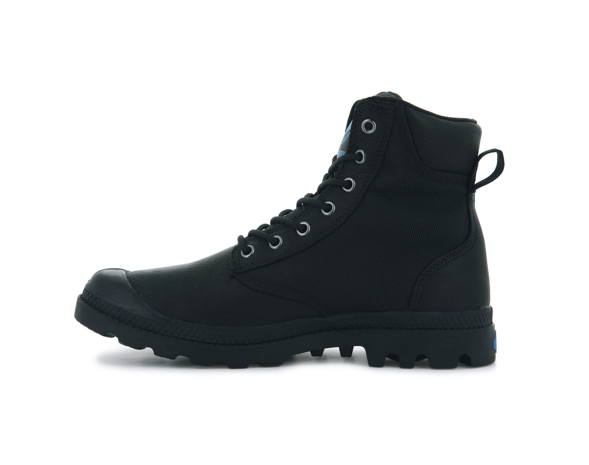 BLACK PAMPA SPORT CUFF WPN - Palladium Featured