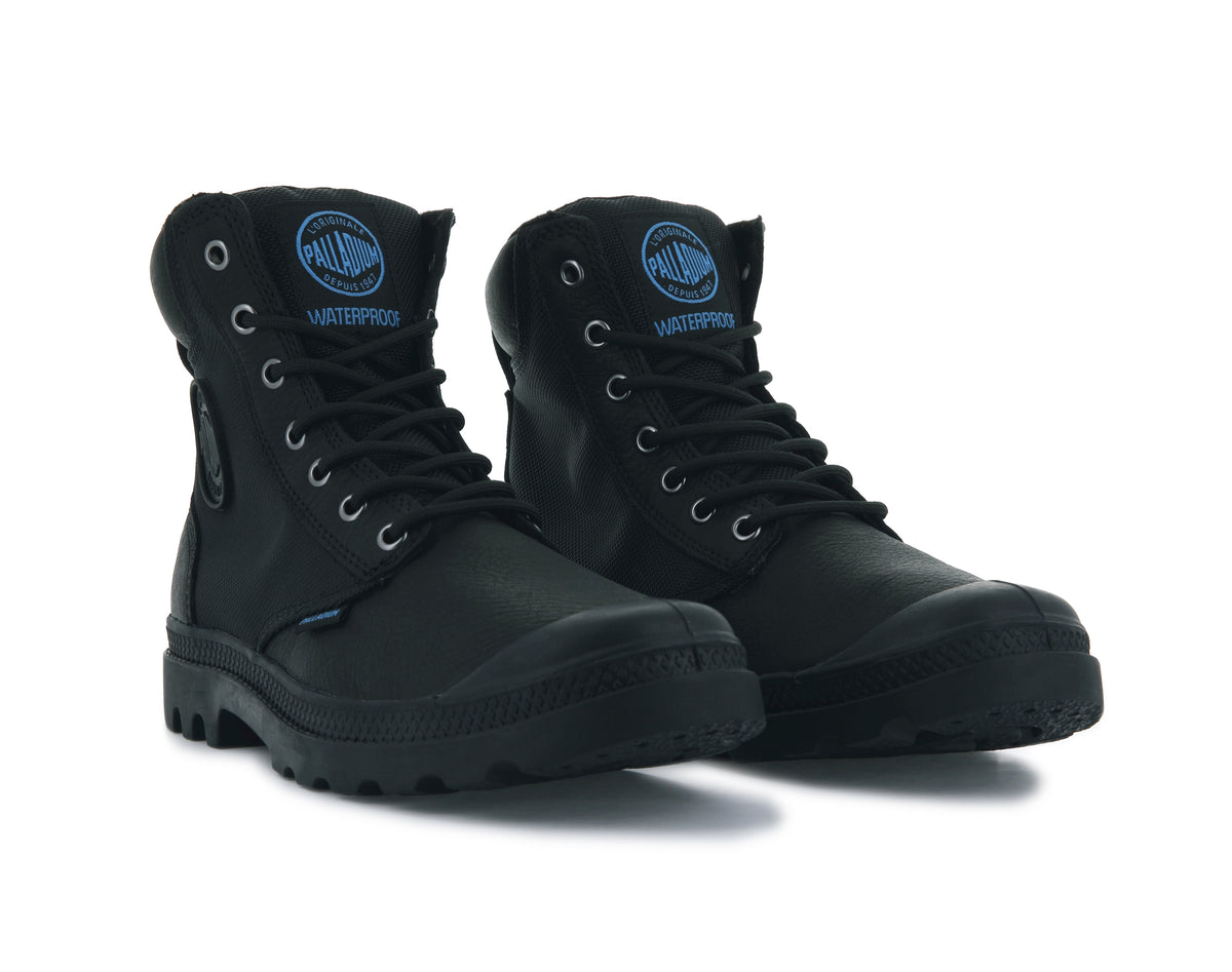 BLACK PAMPA SPORT CUFF WPN - Palladium Featured