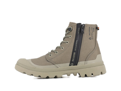 DUSKY GREEN PAMPA RCYL LT+WP+ZIP - Palladium Best Seller