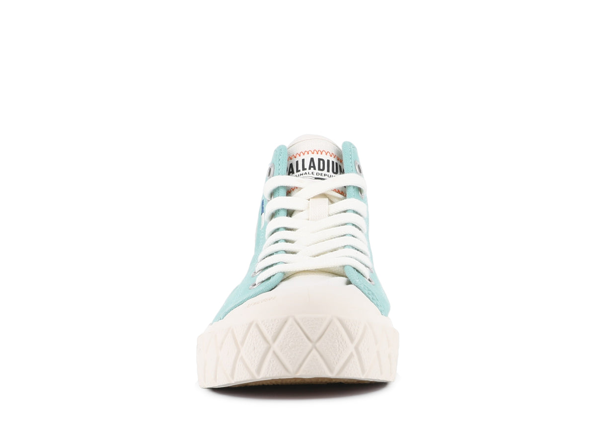SEA GREEN PALLA ACE CHUKKA ORGANIC - Palladium Smart Buy