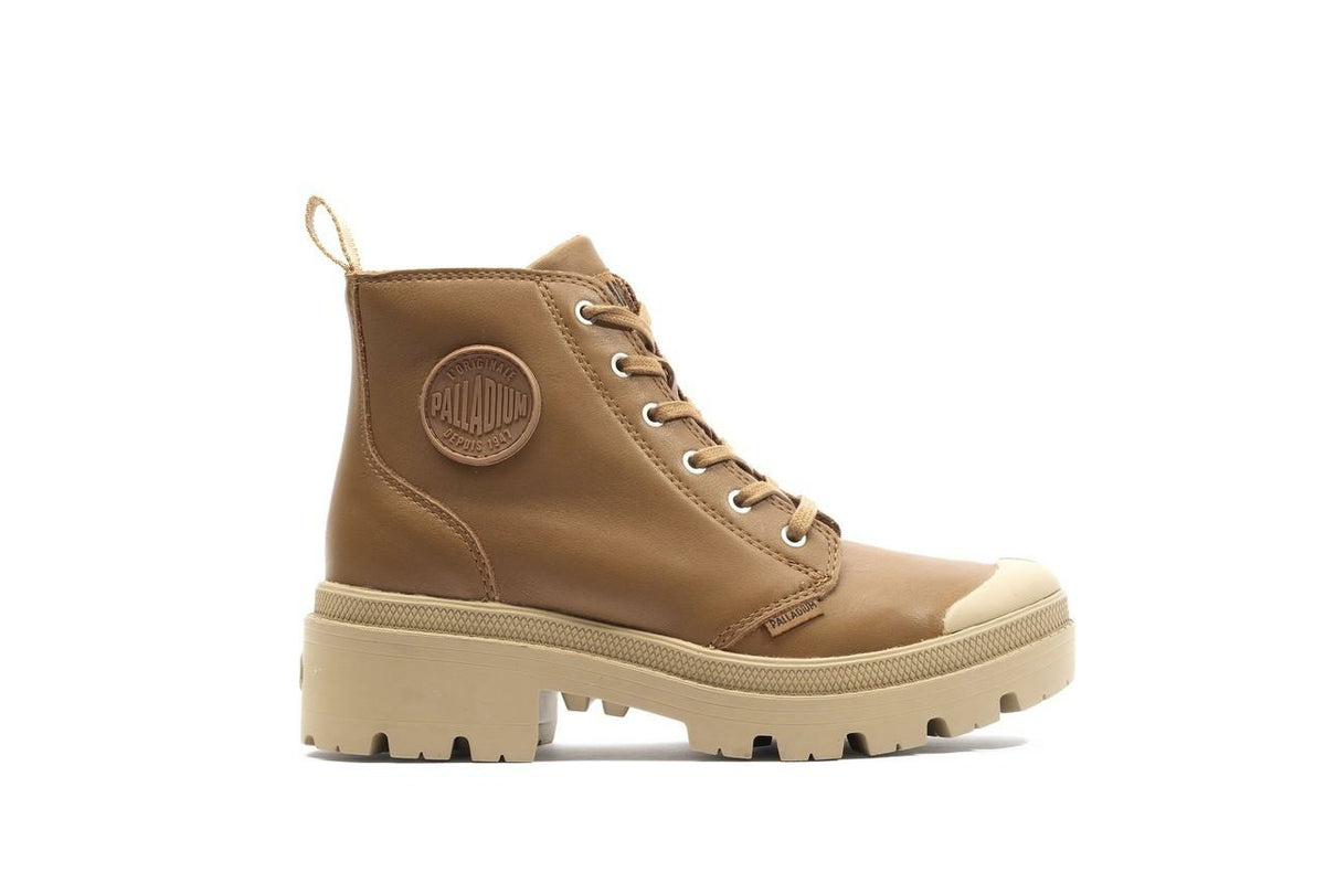 DEAR BROWN PALLABASE LEATHER - Palladium Latest