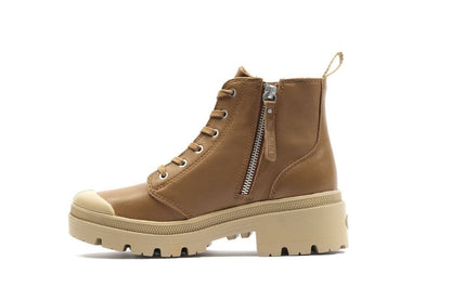 DEAR BROWN PALLABASE LEATHER - Palladium Latest