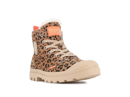 DEAR BROWN / BLACK PAMPA HI ZIP WL LEO - Palladium Trending