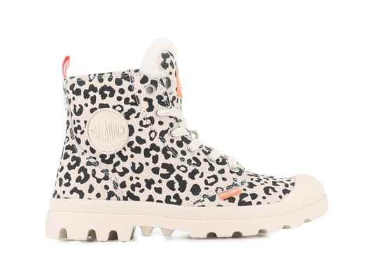 WAVE GRAY/BROWN PAMPA HI ZIP WL LEO - Palladium Everyday
