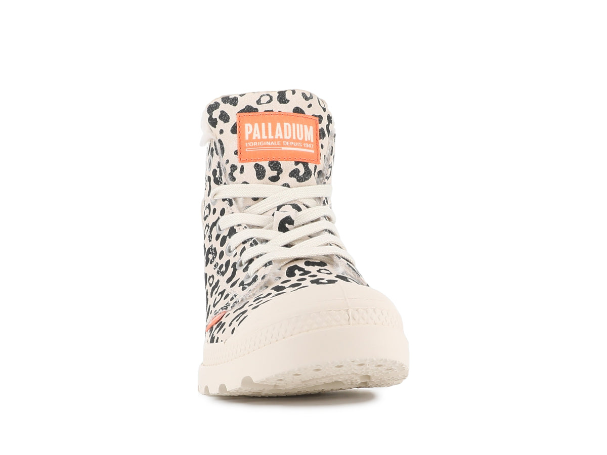 WAVE GRAY/BROWN PAMPA HI ZIP WL LEO - Palladium Everyday