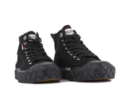 BLACK/BLACK PALLA ACE CHUKKA ORGANIC - Palladium Best Price