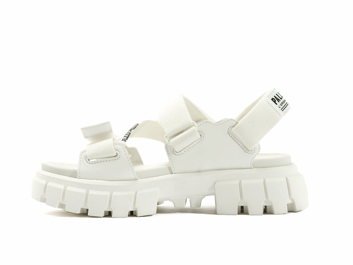 STAR WHITE REVOLT SANDAL MONO - Palladium Essential