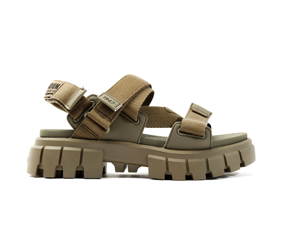 DUSKY GREEN REVOLT SANDAL MONO - Palladium Smart Buy