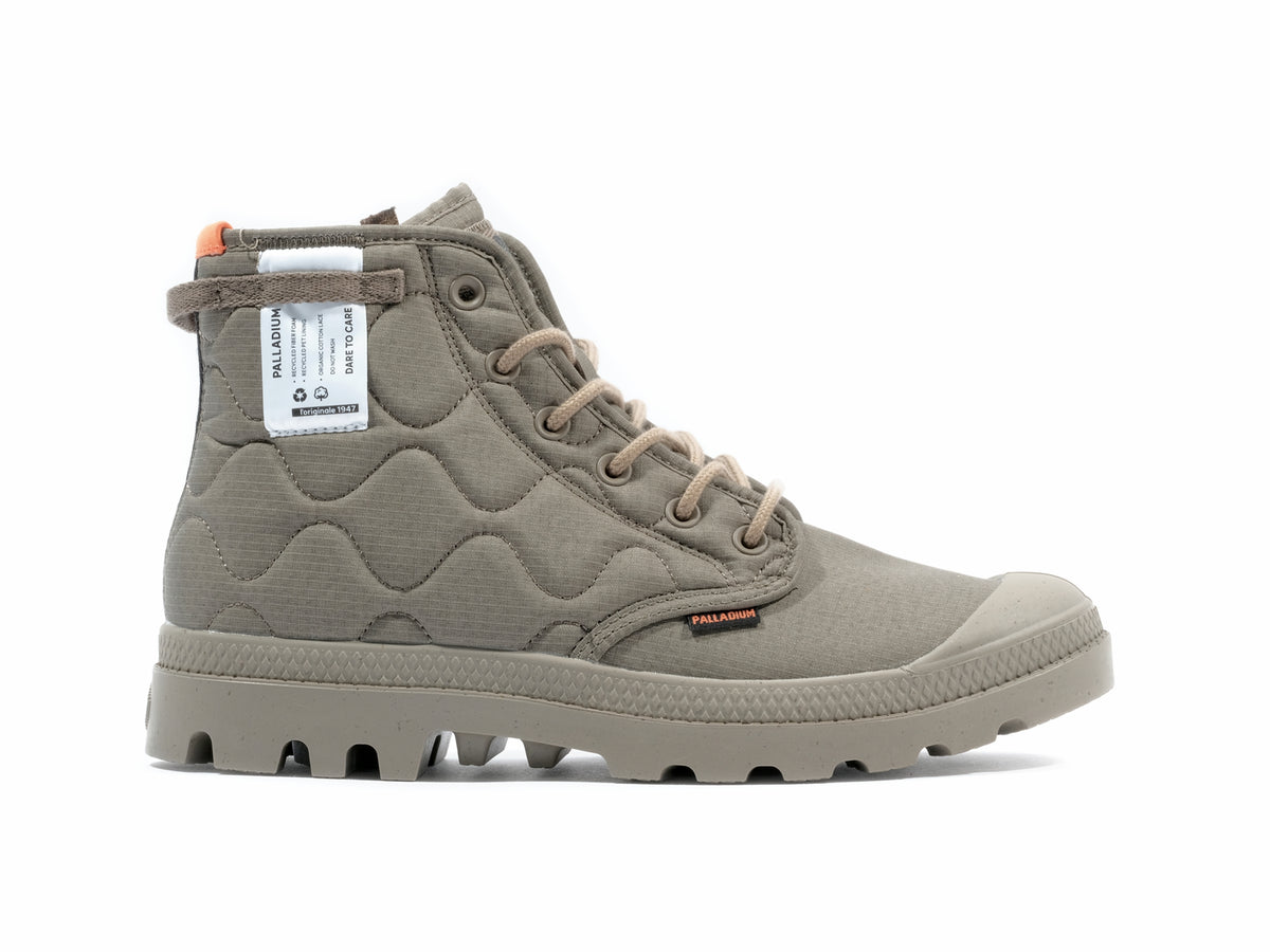 MILITARY OLIVE PAMPA RE-QUILTED - Palladium Smart Buy