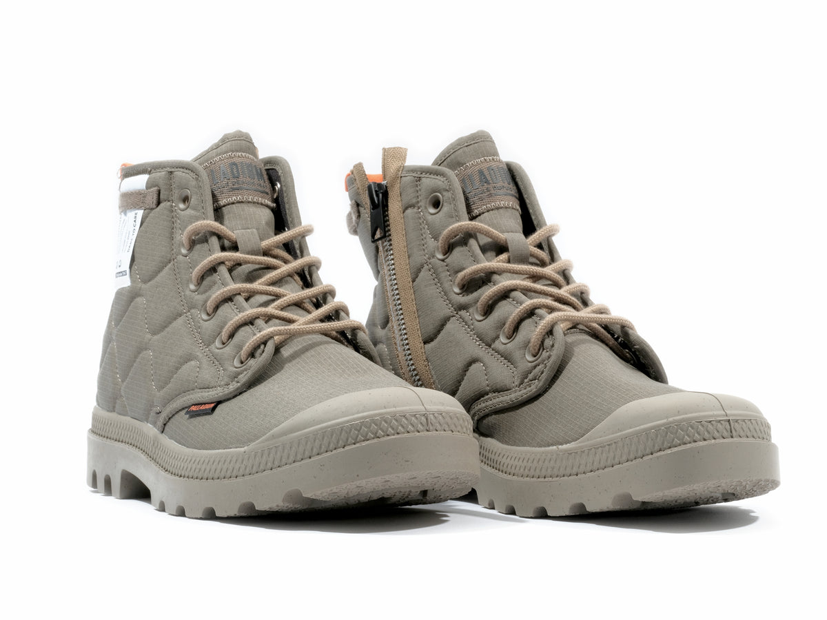 MILITARY OLIVE PAMPA RE-QUILTED - Palladium Smart Buy