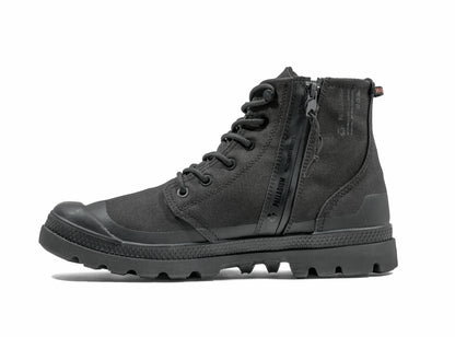 BLACK/BLACK PAMPA RCYL LT+WP+ZIP - Palladium Sale