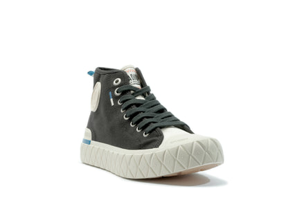 BLACK PALLA ACE CHUKKA ORGANIC - Palladium Classic