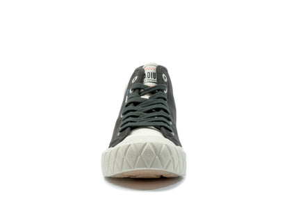 BLACK PALLA ACE CHUKKA ORGANIC - Palladium Classic