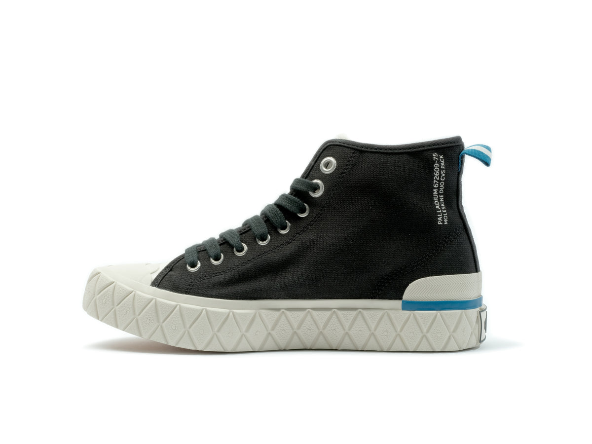 BLACK PALLA ACE CHUKKA ORGANIC - Palladium Classic