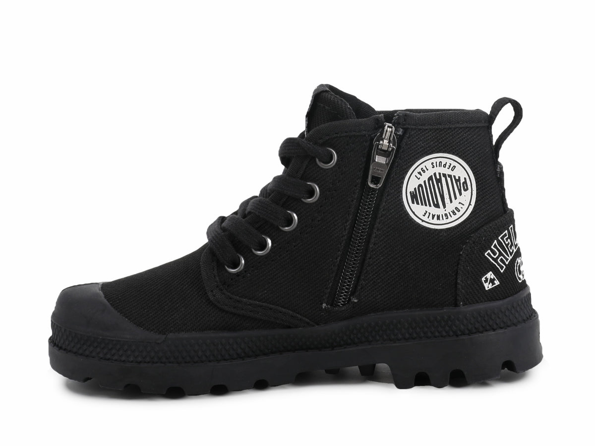 ALL BLACK PAMPA HELLFIRE KID - Palladium Trusted