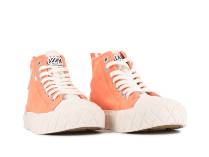 SUNSTONE ORANGE PALLA ACE CHUKKA ORGANIC - Palladium New