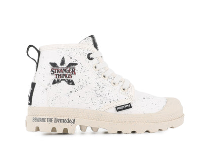 CREAM WHITE PAMPA DEMODOG KID - Palladium Hot Sale