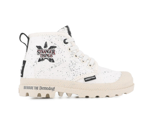 CREAM WHITE PAMPA DEMODOG KID - Palladium Hot Sale