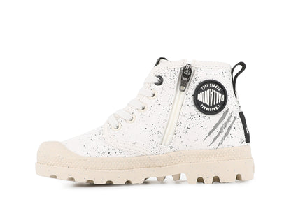 CREAM WHITE PAMPA DEMODOG KID - Palladium Hot Sale